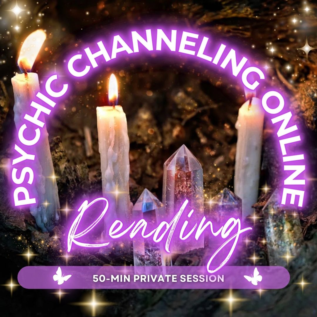 Psychic Channeling & Card Reading with Jolie | 50 Min