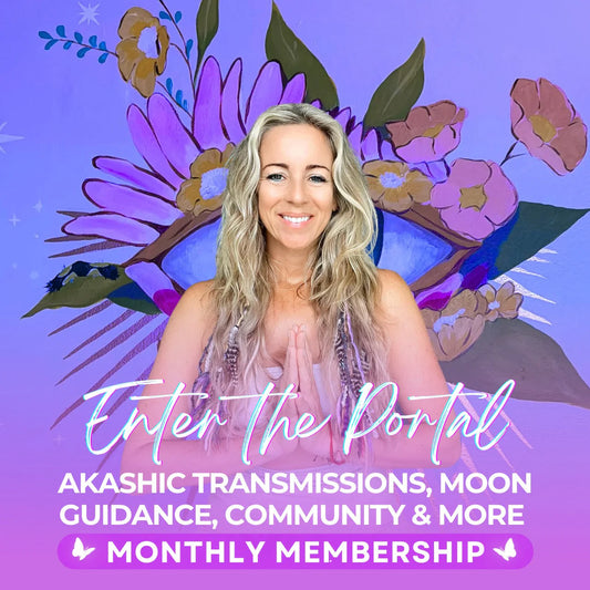 Enter the Portal: Akashic Transmissions, Moon Guidance, Community & More