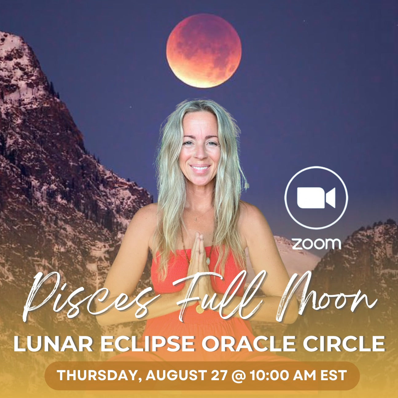 PISCES FULL MOON LUNAR ECLIPSE ORACLE CIRCLE