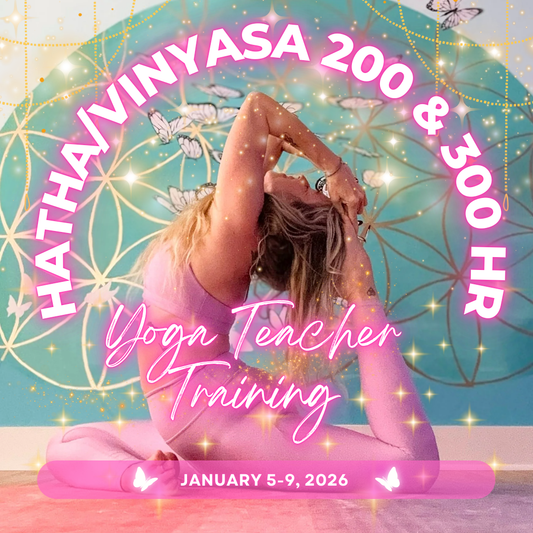 Hatha/Vinyasa 200 & 300 LIVE HOURS YOGA TEACHER TRAINING