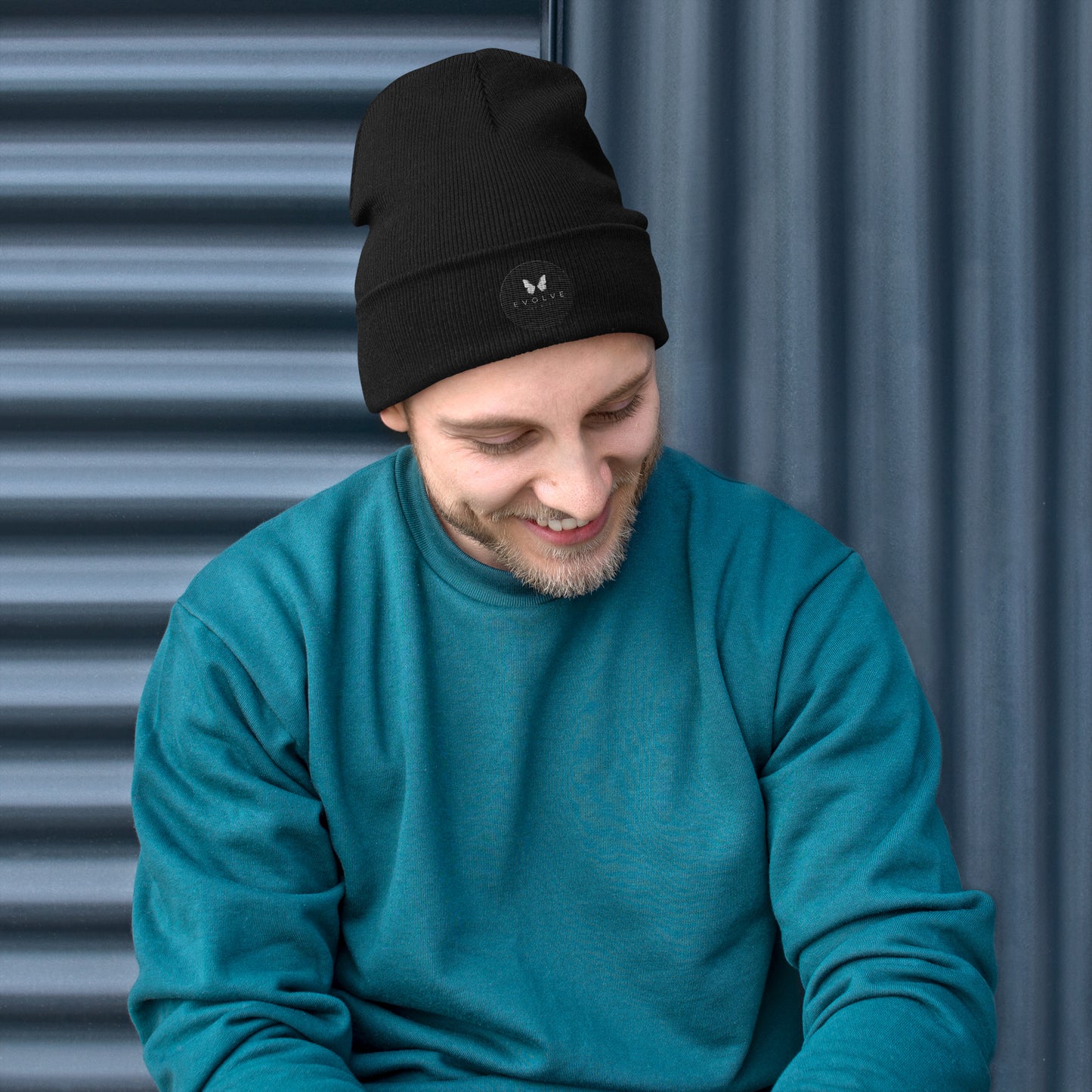 Evolve Embroidered Beanie