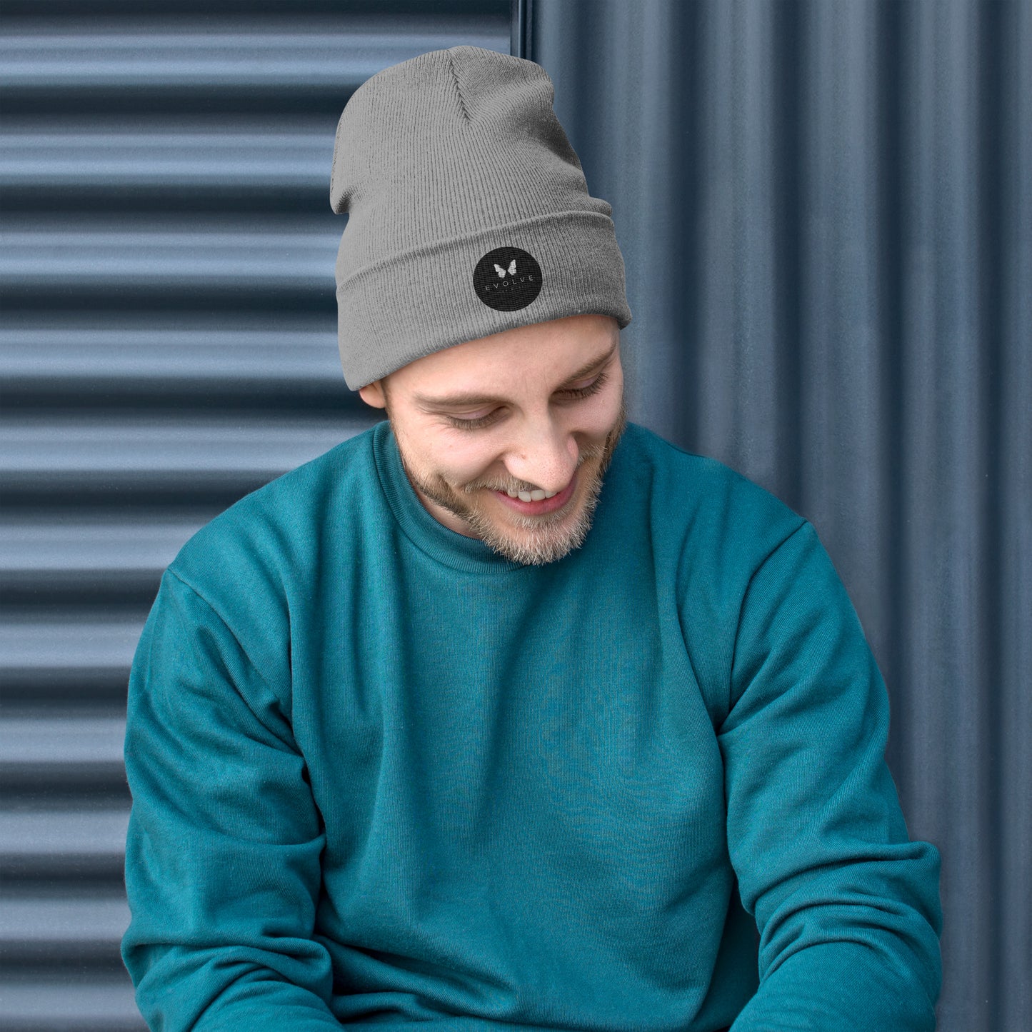 Evolve Embroidered Beanie