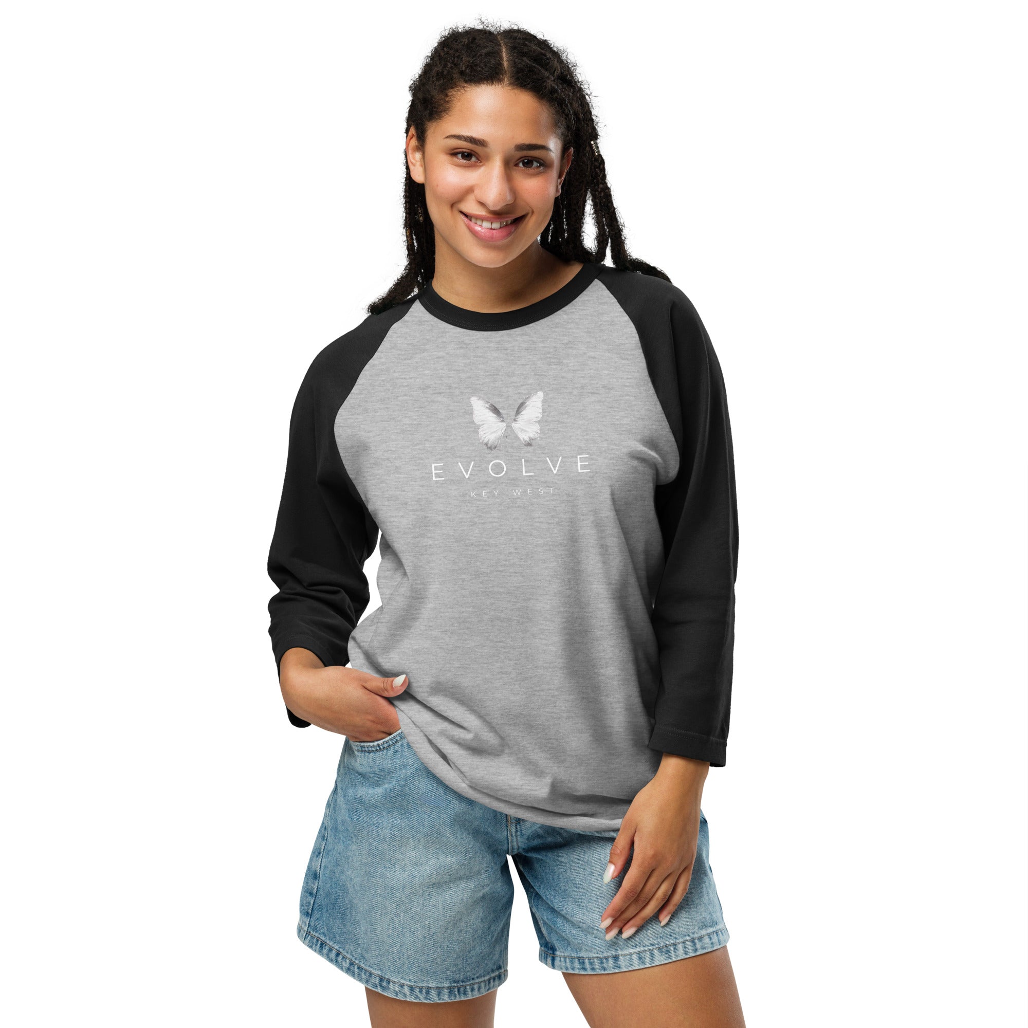 Evolve 3/4 Sleeve Raglan Shirt