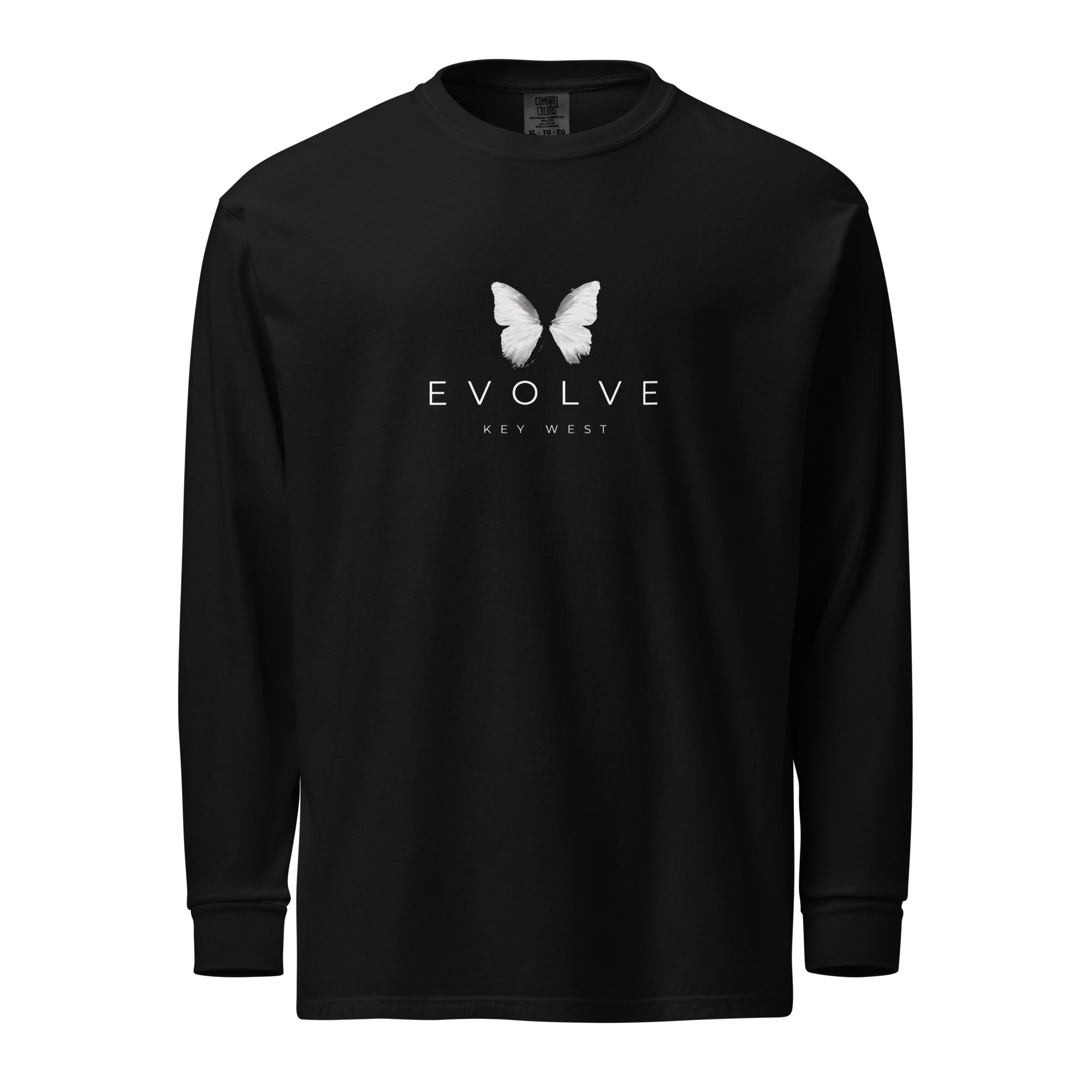 Evolve Garment-dyed heavyweight long-sleeve shirt