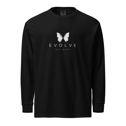 Evolve Garment-dyed heavyweight long-sleeve shirt