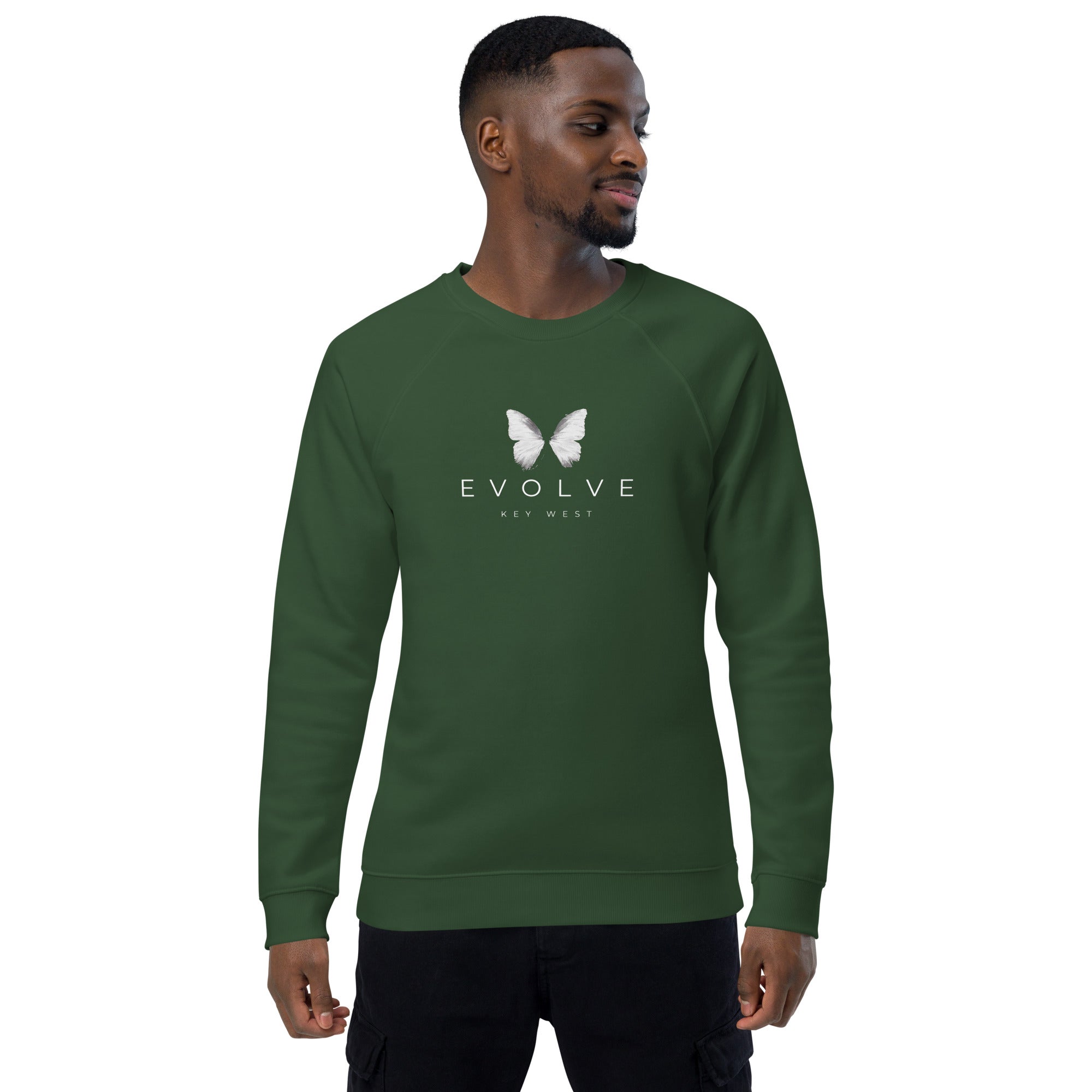 Evolve Unisex Organic Raglan Sweatshirt